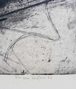 Ru van Rossem - Corrida de toros, aquatint ets kopen? Bied vanaf 50!