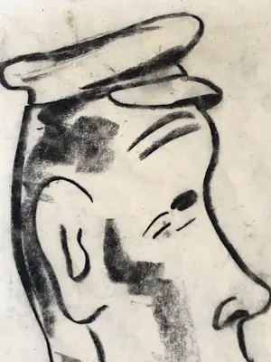 Leo Gestel - Twee koppen van Spakenburger vissers kopen? Bied vanaf 200!