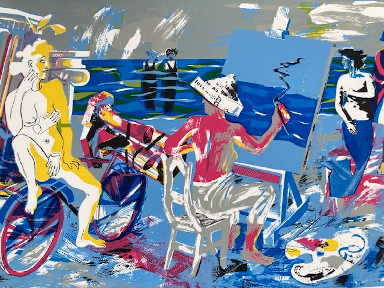 Hermien van Herpt - Kunstenares /model II verkocht voor € 35!