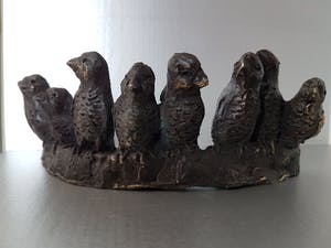 Astrid Veldhuyzen-Koppen - Vrij werk "Vertederende Vogeltjes" kopen? Bied vanaf 100!