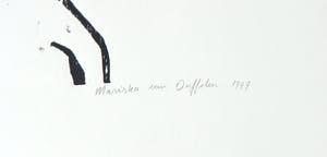 Mariska van Duffelen - Houtsnede, Zonder titel kopen? Bied vanaf 1!