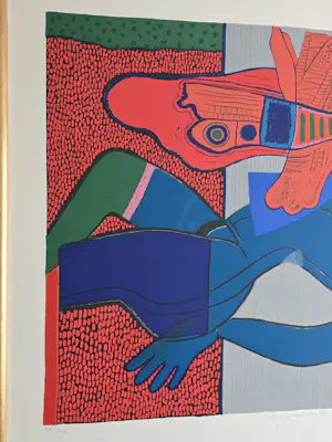 Corneille - Le grand nu bleu - 99/130 - 1986 - Gesigneerd kopen? Bied vanaf 500!