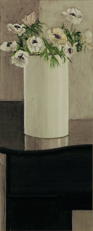 Ina van Toor - Gemengde techniek, Haast - Ingelijst kopen? Bied vanaf 35!