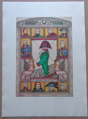 Johannes Vennekamp - LOT VAN 10 STUKS / NAPOLEON / KLEURETS-AQUATINT / 73x53cm / SIG kopen? Bied vanaf 145!