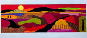 Ronald Boonacker - Toscaans landschap I, Italië kopen? Bied vanaf 45!