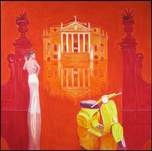 Marco Kooiman - Acryl op doek, La malcontenta (Groot) kopen? Bied vanaf 150!