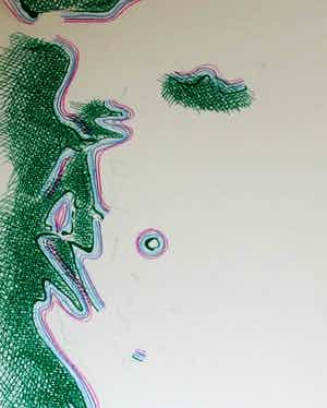 Jaap Hillenius - Litho: zonder titel - 1973 verkocht voor € 45!