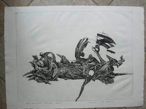 Roger Chailloux - lot van twee etsen uit de Prent 190 serie - laatste keer! kopen? Bied vanaf 10!