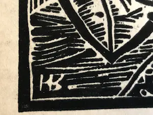 Herman Bieling - Twee houtsneden met clowns kopen? Bied vanaf 40!