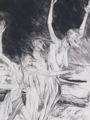 Erik Thorn Leeson - MacBeth Heksen - Gravure kopen? Bied vanaf 50!