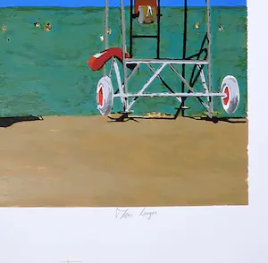 Marc Langer - Zeefdruk, Sauveteur kopen? Bied vanaf 60!