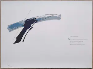 Arty Grimm - Cees Nooteboom - Tekens tegen het wit, tekst + zeefdruk kopen? Bied vanaf 75!