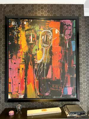 Rik van Iersel - een lichtelijk tevreden beeldhouder verkocht voor € 1250!