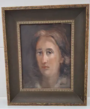 Louis Henno - Verstild portret van een dame, kaufen? Bieten Sie von 225!