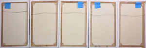 Selwyn Senatori - 5 werken in gemengde techniek op doek, Lockers kopen? Bied vanaf 400!