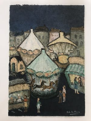 Hubert De Vries - Gesigneerde litho - 1980 - 57/75 kopen? Bied vanaf 85!