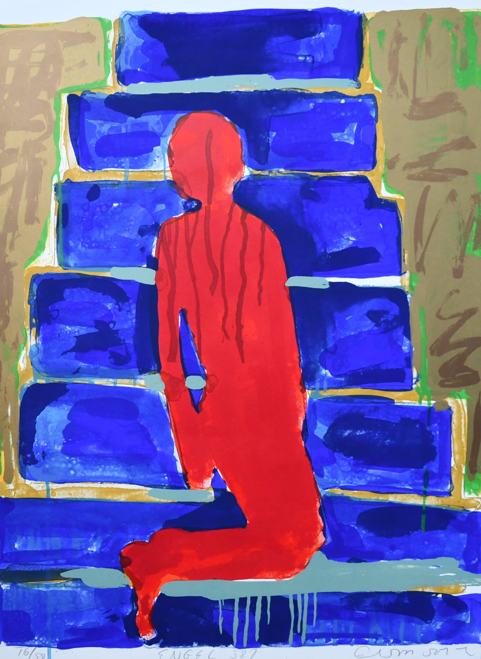 Cees Dolk - # ENGEL # 1995, genummerd /gesigneerd, mint--/nm+++ verkocht voor € 69!