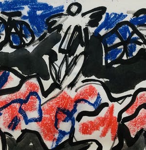 Jan Sierhuis - Zonder titel maar met lijst! kopen? Bied vanaf 245!