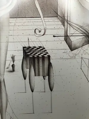 Paul Wunderlich - gemaskerd paar kopen? Bied vanaf 179!