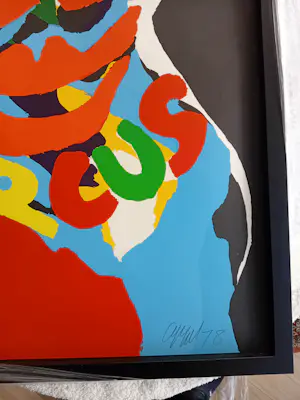 Karel Appel - Kleurenlitho CIRCUS Handgesigneerd---In Nieuwe Lijst!!! kopen? Bied vanaf 699!
