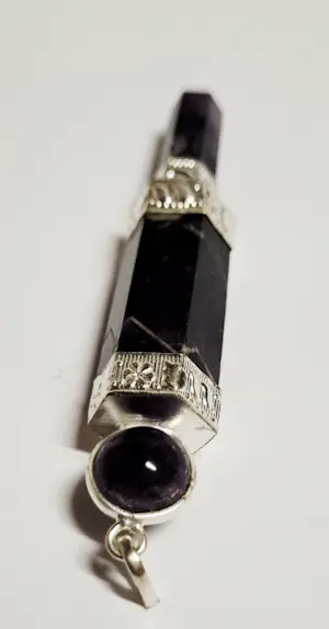 Nieuwe luxe Amethist pendel kopen? Bied vanaf 35!