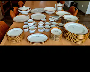 Royal Limoges - Porselein Servies Lomiges 70 stuks kopen? Bied vanaf 250!