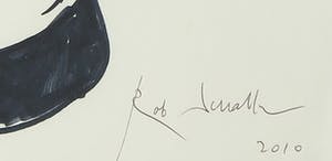 Rob Scholte - Stifttekening, Koppen kopen? Bied vanaf 1!