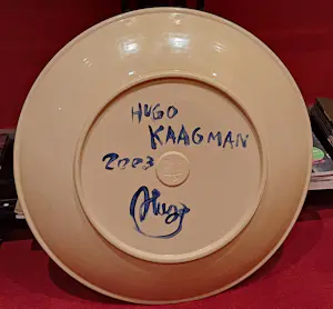 Hugo Kaagman - Keramiek bord met Brigitte Bardot kopen? Bied vanaf 200!