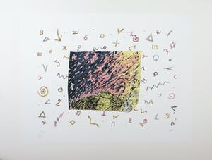 Ada van de Vijver - Zeefdruk, Zonder titel kopen? Bied vanaf 1!