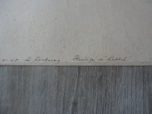 Louis Leclercq - 2 tekeningen/Aquarel. Huisje aan de Rotte kopen? Bied vanaf 40!