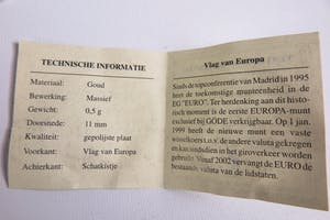 20-22K Goud - 1 muntje 0,5 gram goud kopen? Bied vanaf 1!