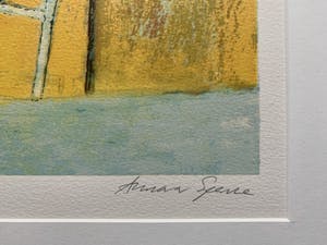 Annora Spence - kleurenzeefdruk | 'The white caravan' kopen? Bied vanaf 140!