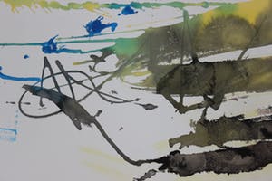Anton Heyboer - Abstracte compositie kopen? Bied vanaf 100!