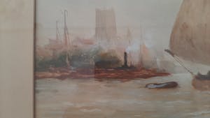 Anton Dirckx - Gezicht op Dordrecht kopen? Bied vanaf 150!