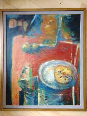 Wil van Leeuwen - Stilleven verkocht voor € 150!