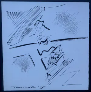 Ton Orth - Tekening - 1995 kaufen? Bieten Sie von 59!