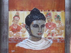 Greetje Korne - Faber - Oosters tafereel. kopen? Bied vanaf 45!