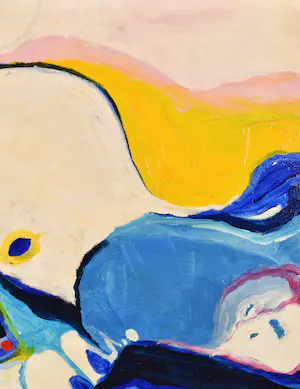 Annemiek Tjepkema - Abstract kleurrijk kopen? Bied vanaf 100!