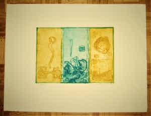 Jan Montyn - 'De komst van het kind' verkocht voor € 65!