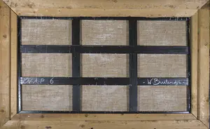 Wim Buitendijk - Acryl op doek, NAP 6 - Ingelijst (Zeer groot) kopen? Bied vanaf 1!