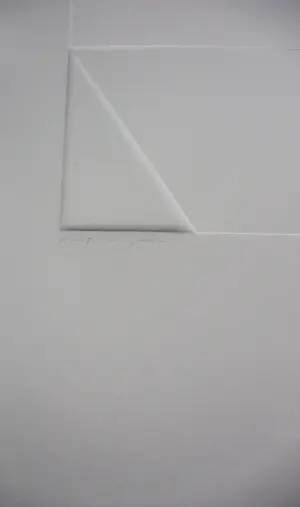 Harry van Kuyk - Minimalistische compositie, reliëfdruk - 1973 kopen? Bied vanaf 195!