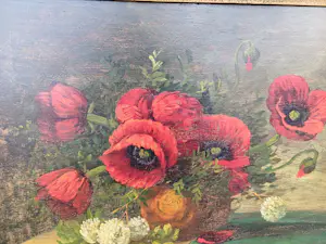 Tilly Moes - Bloemstilleven met klaprozen. kopen? Bied vanaf 65!