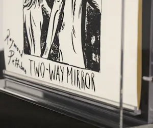 Raymond Pettibon - Record Cover Art - Signiert & Nummeriert - Limited Edition “Crystal Antlers “ kopen? Bied vanaf 390!