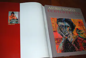 Astrid Engels - Pastorale - E.A. 1995, mooi ingelijst + extra gesigneerd boek kopen? Bied vanaf 95!