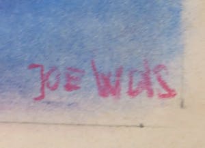 Joe Wols - Pastelkrijttekening, Zonder titel kopen? Bied vanaf 1!