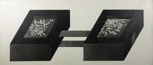 Inez Vandeghinste - Acryl op doek, Observatie (Groot) kopen? Bied vanaf 35!
