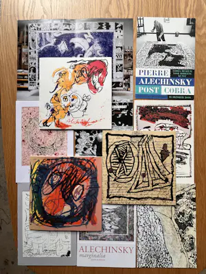 Pierre Alechinsky - 3X Pierre Alechinsky- Galerie Lefebre New York kopen? Bied vanaf 145!