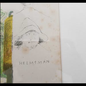 Herman Berserik - Helmsman, kleurenlitho 151/200 kopen? Bied vanaf 45!
