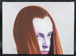 Leo van Veldhuizen - Olieverf op doek, Portret Linda kopen? Bied vanaf 150!