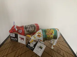 Marianne Bey - Selfportrait Rembrandt & Sunflowers Van Gogh kopen? Bied vanaf 50!